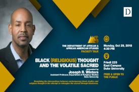 Black (Religious) Thought and the Volatile Sacred